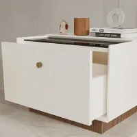 Тумбочки Modalife 880613638 42 x 60 x 45см / ЛДСП / White photo 3