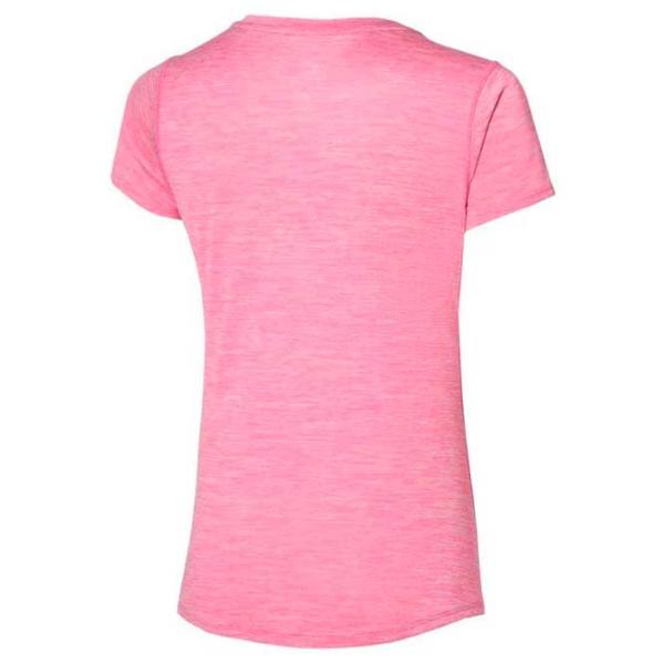 Tricou pentru femei Mizuno Core RB Tee 100% poliester/ Pink photo 2