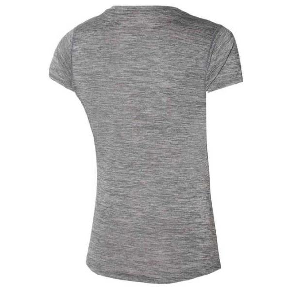 Tricou pentru femei Mizuno Core RB Tee 100% poliester/ Gray photo 2