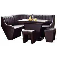 Кухонный уголок Ambianta 00271128 Левый/ Sonoma Dark