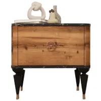 Тумбочки Modalife Cross 44 x 62 x 59см / ЛДСП / Black