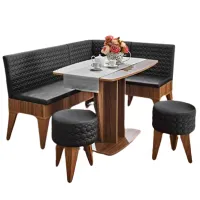 Colț de bucătărie Ambianta Pandora Dreapta/ Walnut