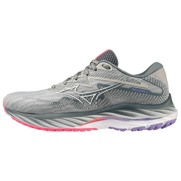 Adidași pentru femei Mizuno Wave Rider 27 Primăvară/ Gray photo 2