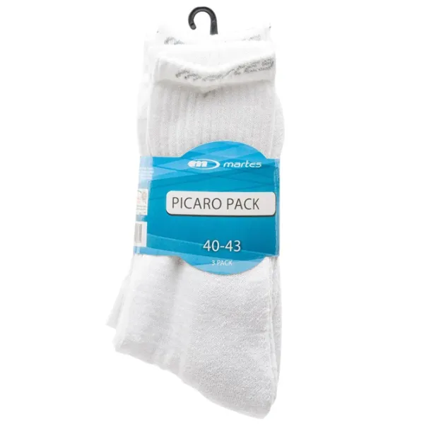 Ciorapi pentru bărbați Martes Picaro 36 - 39/ White photo 2
