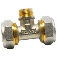 Тройник CTM 96197 Латунь