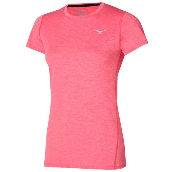 Tricou pentru femei Mizuno Impulse Core Tee 100% poliester/ Pink photo 1 Tricou pentru femei Mizuno Impulse Core Tee 100% poliester/ Pink photo 1