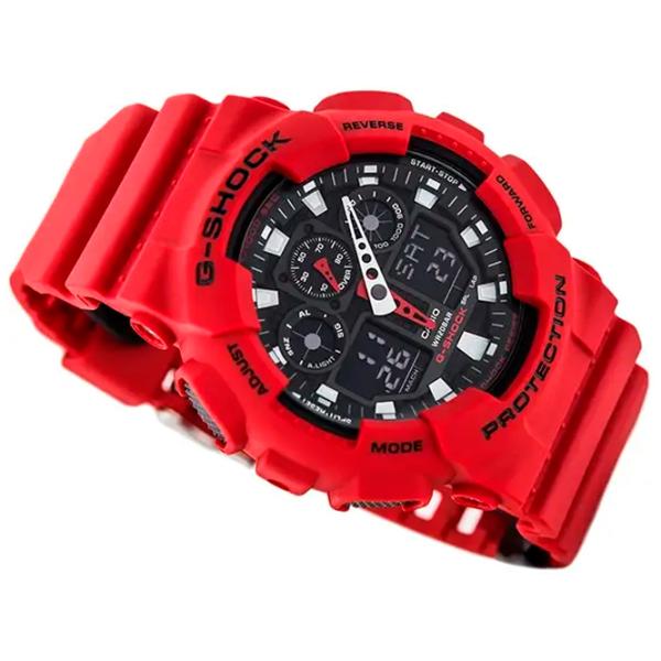 Наручные часы для мужчин Casio GA-100B-4AER Кварцевый/ 51 мм photo 2