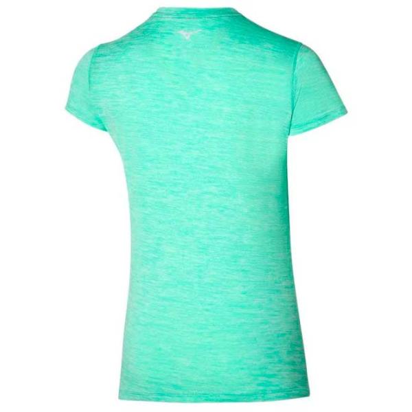 Футболка для женщин Mizuno Impulse Core Tee 100% полиэстер/ Светло-синий photo 2