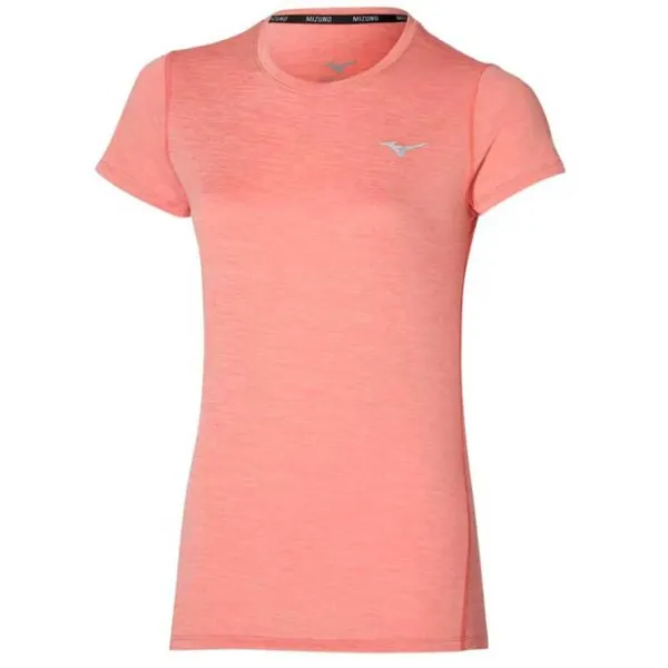 Футболка для женщин Mizuno Impulse Core Tee 100% полиэстер/ Pink photo 1 Футболка для женщин Mizuno Impulse Core Tee 100% полиэстер/ Pink photo 1