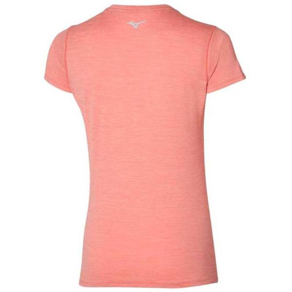 Футболка для женщин Mizuno Impulse Core Tee 100% полиэстер/ Pink photo 2 Футболка для женщин Mizuno Impulse Core Tee 100% полиэстер/ Pink photo 2