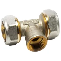 Тройник CTM 96177 Латунь