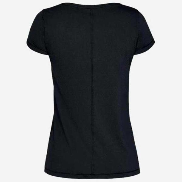 Tricou pentru femei Under Armour SS 1328964-001 100% poliester/ Black photo 2 Tricou pentru femei Under Armour SS 1328964-001 100% poliester/ Black photo 2
