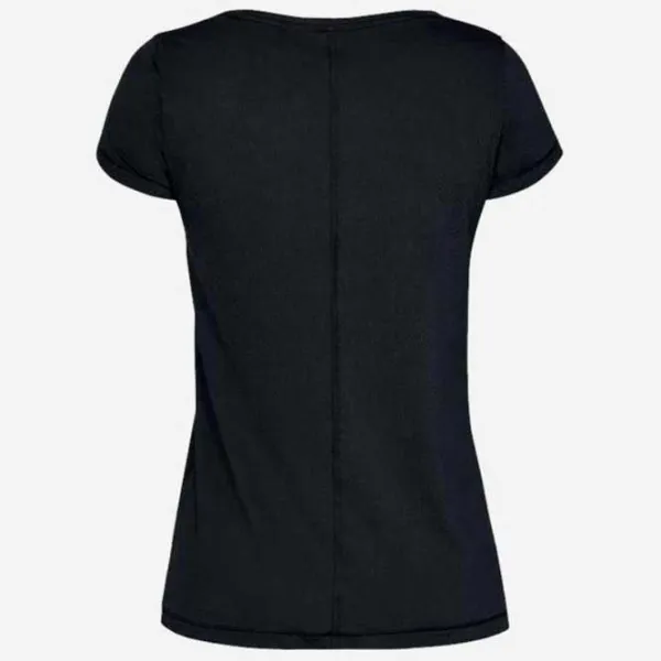 Футболка для женщин Under Armour SS 1328964-001 100% полиэстер/ Black photo 2