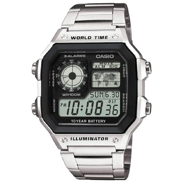 Ceas de mână pentru bărbați Casio AE-1200WH-1AVEF Cuarț/ 45 x 42 mm photo 1