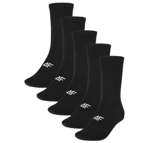 Ciorapi pentru femei 4F 4FWMM00USOCF284 35-38/ Black photo 1