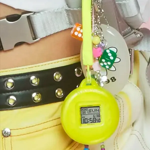 Ceas de mână pentru femei Casio BGD-10K-7ER Cuarț/ 43 x 39 mm photo 3