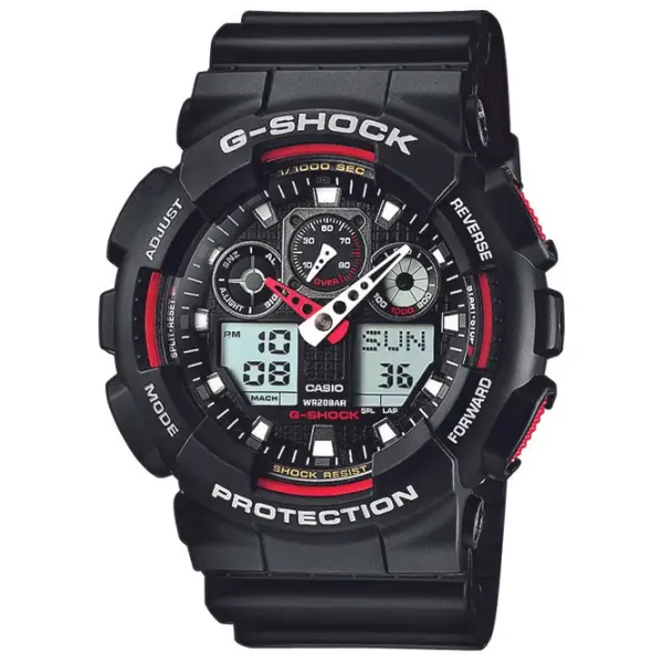 Наручные часы для мужчин Casio GA-100-1A4ER Кварцевый/ 51 мм photo 1