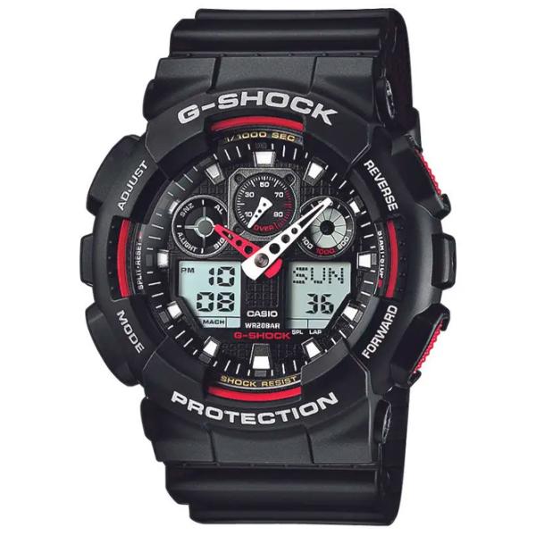 Наручные часы для мужчин Casio GA-100-1A4ER Кварцевый/ 51 мм photo 1