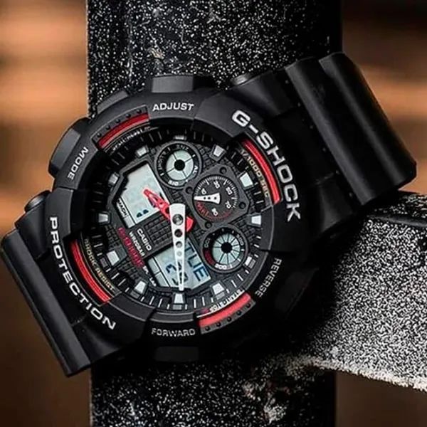 Наручные часы для мужчин Casio GA-100-1A4ER Кварцевый/ 51 мм photo 3