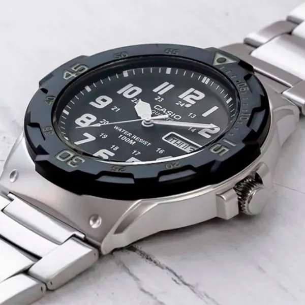 Ceas de mână pentru bărbați Casio MRW-200HD-1BVEF Cuarț/ 47 mm photo 5