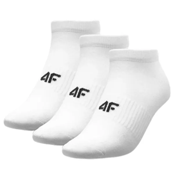 Ciorapi pentru femei 4F 4FWMM00USOCF276 35-38/ White photo 1