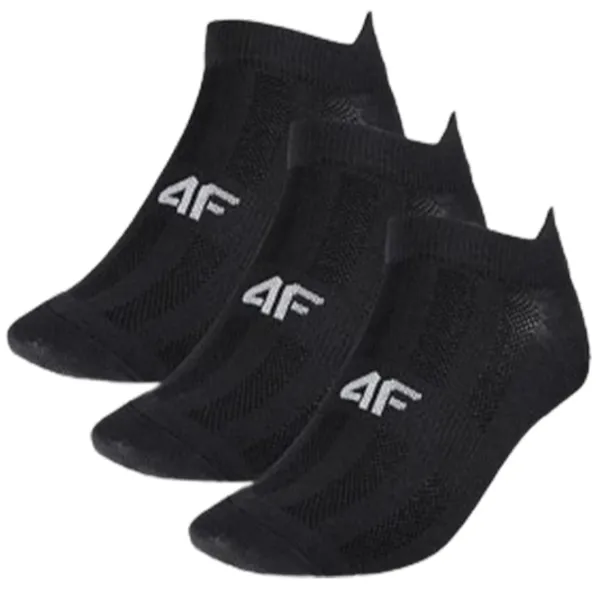 Ciorapi pentru femei 4F 4FWMM00UFSOF136 35-38/ Black photo 1
