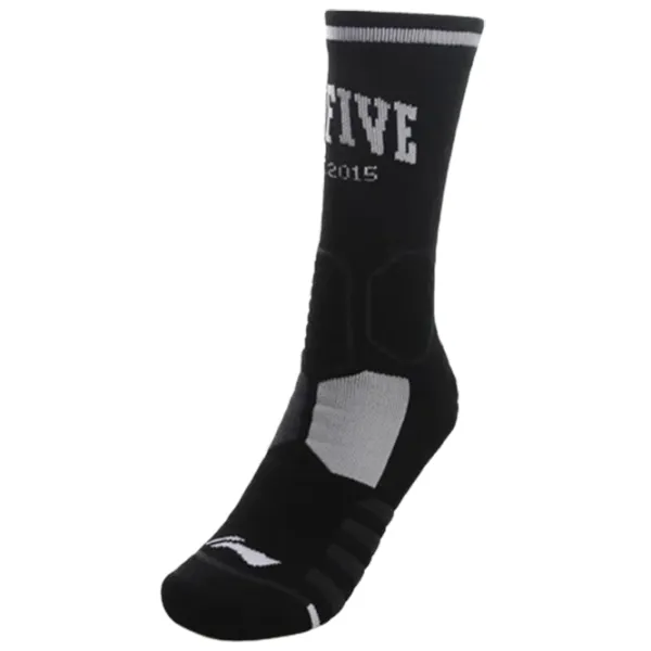 Ciorapi pentru bărbați Li-Ning Badfive AWLT053-4B 24 - 26/ Black photo 1