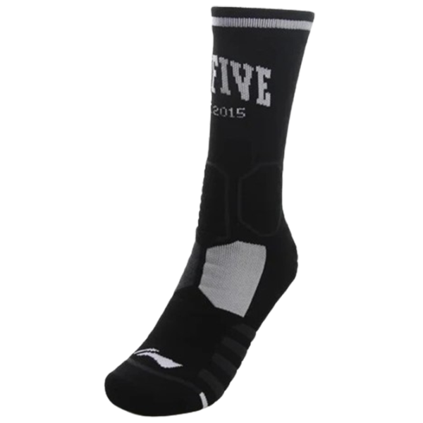 Ciorapi pentru bărbați Li-Ning Badfive AWLT053-4B 24 - 26/ Black photo 1