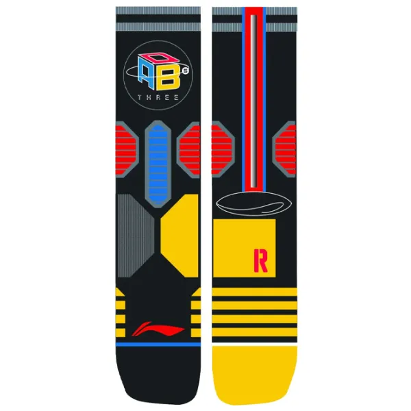 Ciorapi для мужчин Li-Ning Badfive AWLT053-7B 24 - 26/ Разноцветный photo 1