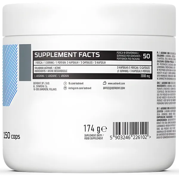 Aminoacizi Osrovit Arginine (5903246226102)  photo 2 Aminoacizi Osrovit Arginine (5903246226102)  photo 2