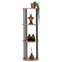 Полка Modalife Cross corner shelf ДСП / Дуб