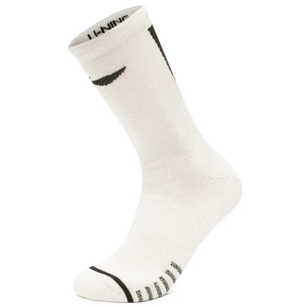 Ciorapi pentru bărbați Li-Ning Badfive AWLT065-2B 24 - 26/ White photo 1