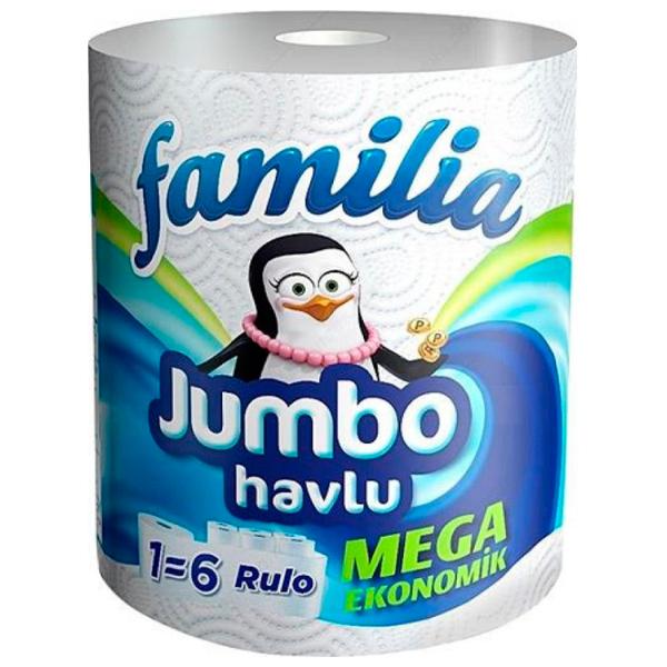 Бумажное полотенце Familia 8690536011278 Количество слоев - 2 photo 1 Бумажное полотенце Familia 8690536011278 Количество слоев - 2 photo 1