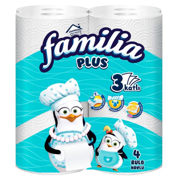 Бумажное полотенце Familia 8690536024612 Количество слоев - 3 photo 1