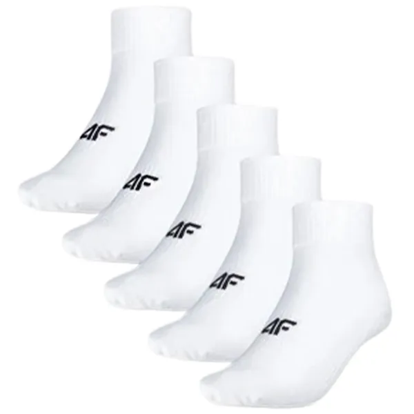 Ciorapi Unisex 4F 4FWMM00USOCM283 39 - 42/ White photo 1