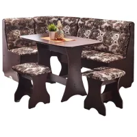 Кухонный уголок Ambianta Cleo-2 Левый/ Дуб cонома