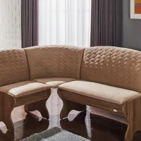 Кухонный уголок Ambianta Saxonia Правыи/ Walnut photo 2