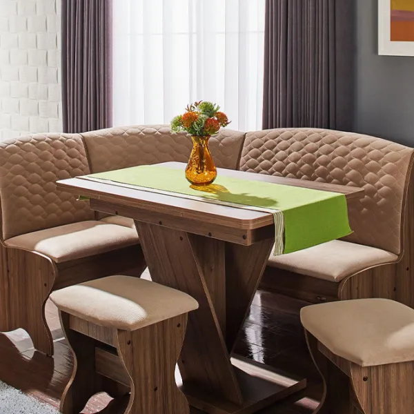 Кухонный уголок Ambianta Saxonia Правыи/ Walnut photo 4 Кухонный уголок Ambianta Saxonia Правыи/ Walnut photo 4