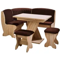 Colț de bucătărie Ambianta Saxonia Stânga/ Sonoma Oak