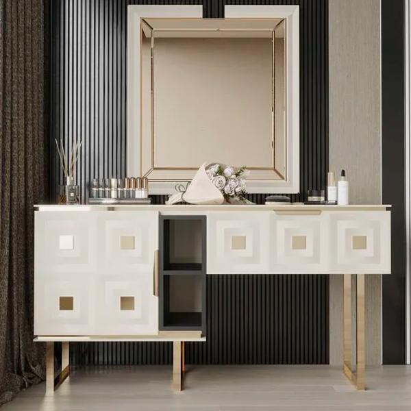 Туалетный столик Modalife Vanesa dresser ЛДСП / Золото photo 3