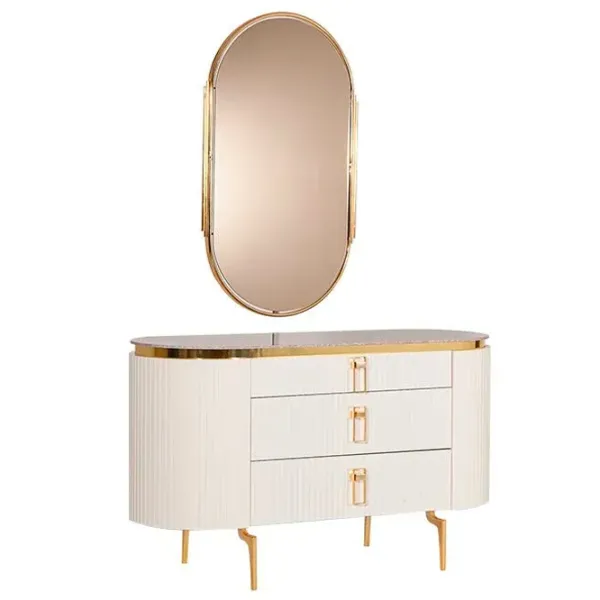 Туалетный столик Modalife Lexus dresser ЛДСП / White photo 1