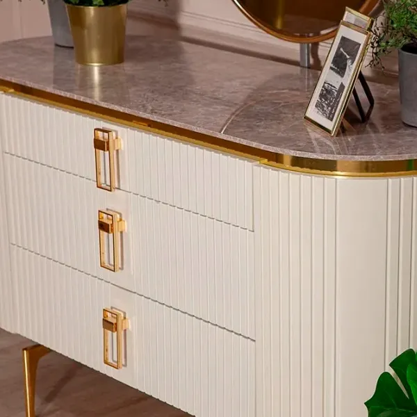 Туалетный столик Modalife Lexus dresser ЛДСП / White photo 2