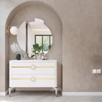 Туалетный столик Modalife Bella console ЛДСП / White photo 2