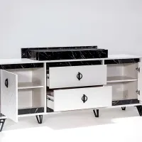 Masă de toaletă Moda Life Avrupa console PAL/ White photo 2