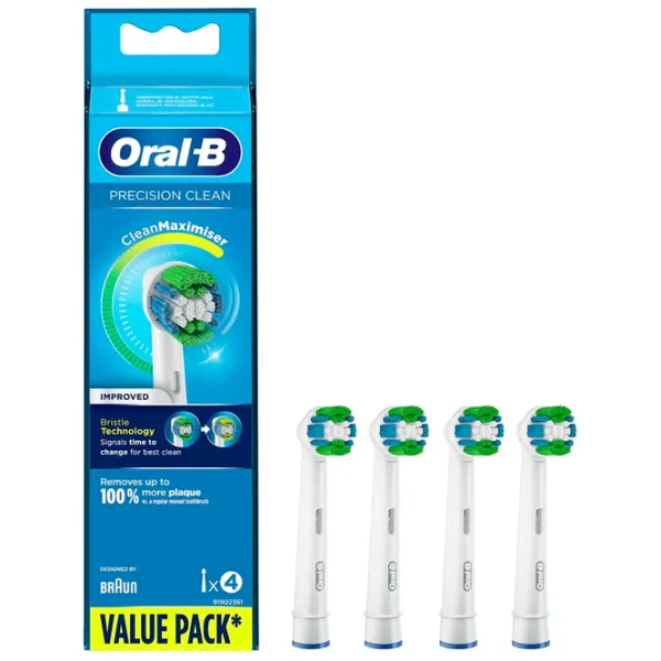 Rezervă pentru periuțe de dinți Braun EB20RX-4 Pentru maturi/ White photo 2