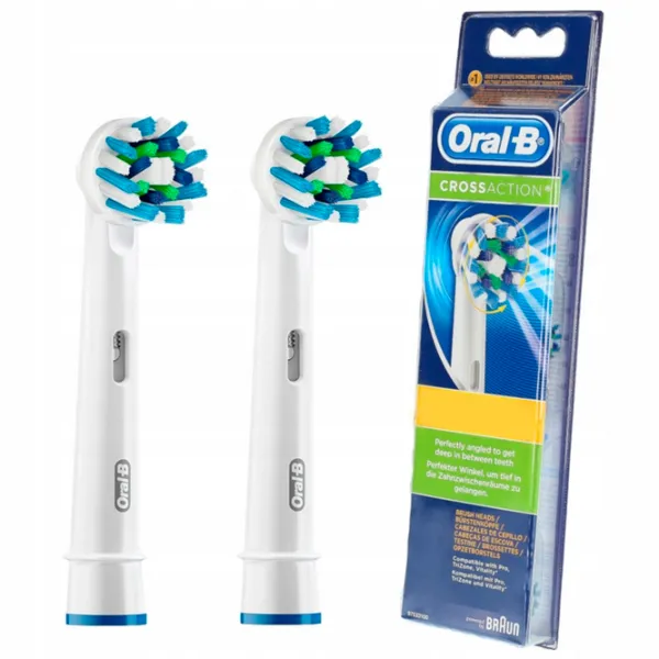 Rezervă pentru periuțe de dinți Braun EB50RX-2 Pentru maturi/ White photo 2