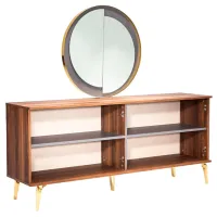 Masă de toaletă Moda Life Asur console PAL/ Brown photo 2