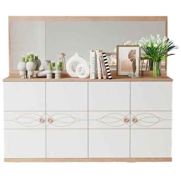 Masă de toaletă Moda Life Alvin console PAL/ White photo 1 Masă de toaletă Moda Life Alvin console PAL/ White photo 1