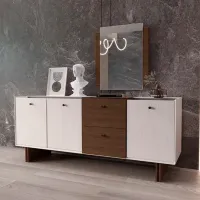 Туалетный столик Moda Life Linen console ЛДСП/ White photo 2