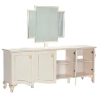 Masă de toaletă Moda Life Hurrem console PAL/ Cream photo 2